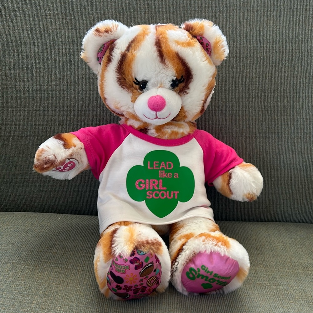 Build-A-Bear Girl Scout Cookie Teddy Bear